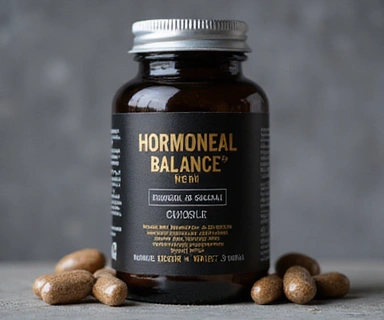 Envase de cápsulas para el equilibrio hormonal